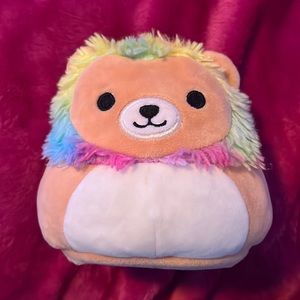 Flipamallows Leonard the Rainbow lion —> Liv the teal Leopard 5 inch